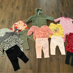 Baby Gap and Old Navy girl 3-6 month